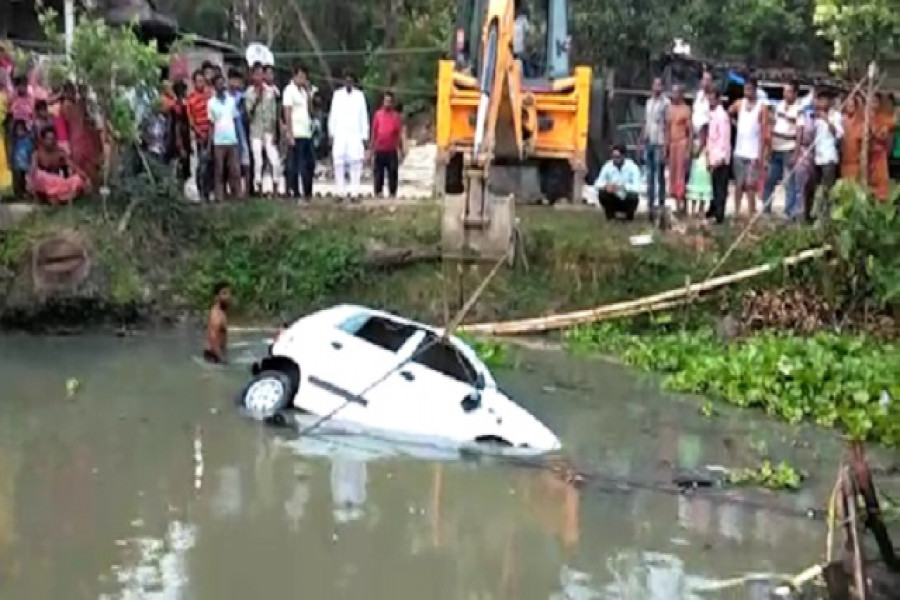 মাইক্রোবাস পুকুরে