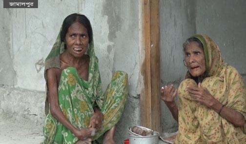 জামালপুর আশ্রয়কেন্দ্রে