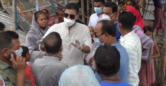 মাশরাফীর পরিদর্শন