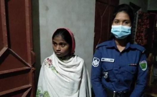 প্রেমের টানে সুনামগঞ্জে ভারতীয় তরুণী